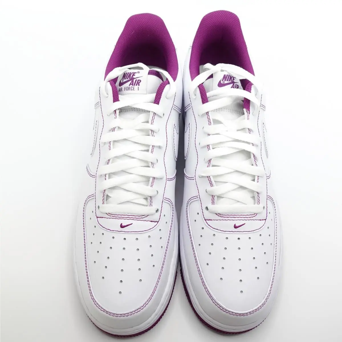 Nike shoes - Nike Air Force 1 - Air Force - CV1724-105 - White, Purple (UPC: 194955852309) 5