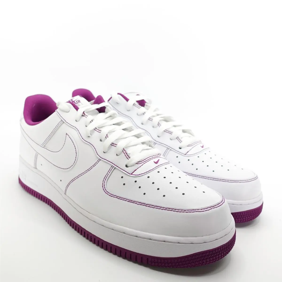 Nike shoes - Nike Air Force 1 - Air Force - CV1724-105 - White, Purple (UPC: 194955852309) 6