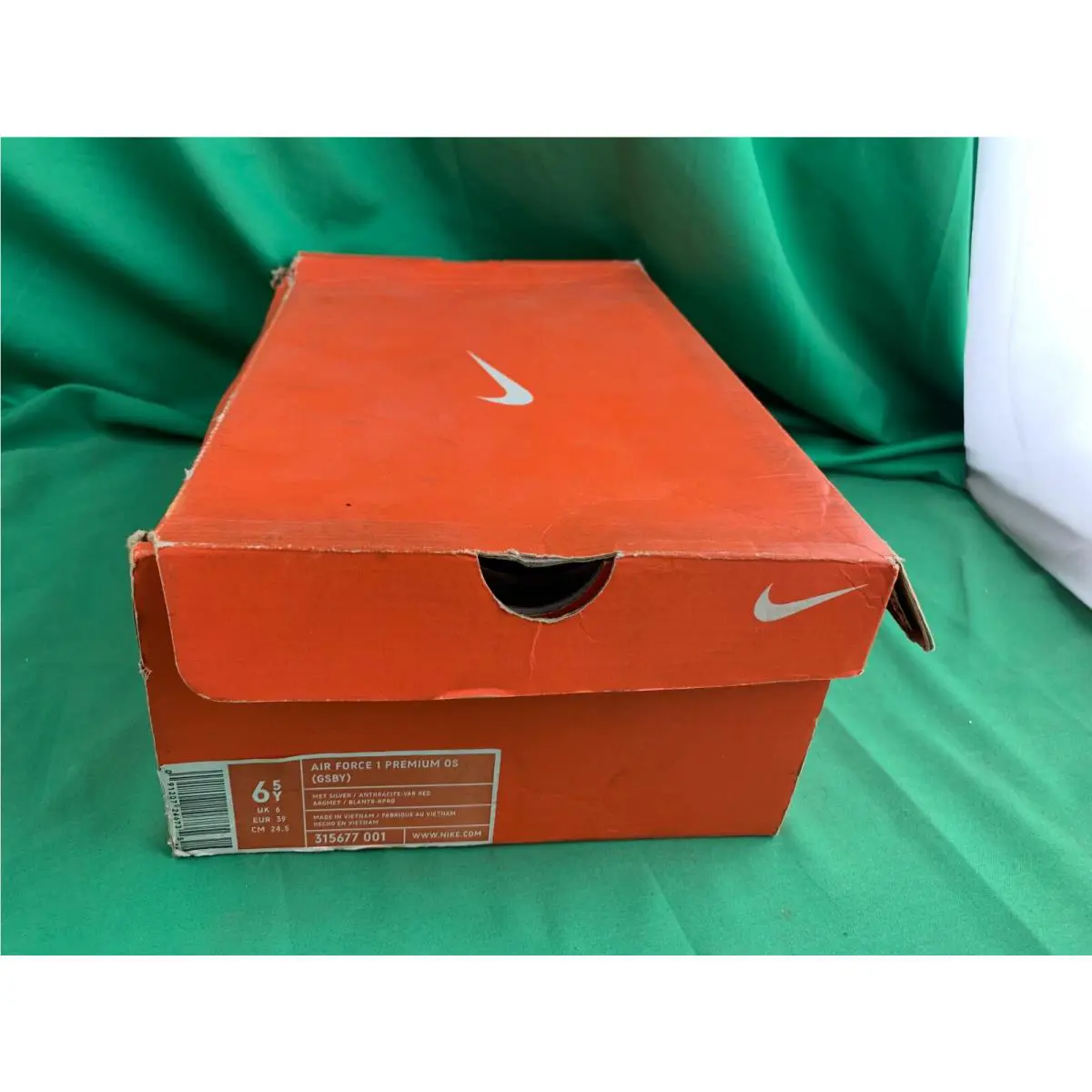 Nike shoes - MET SILVER/ANTHRACITE RED 6