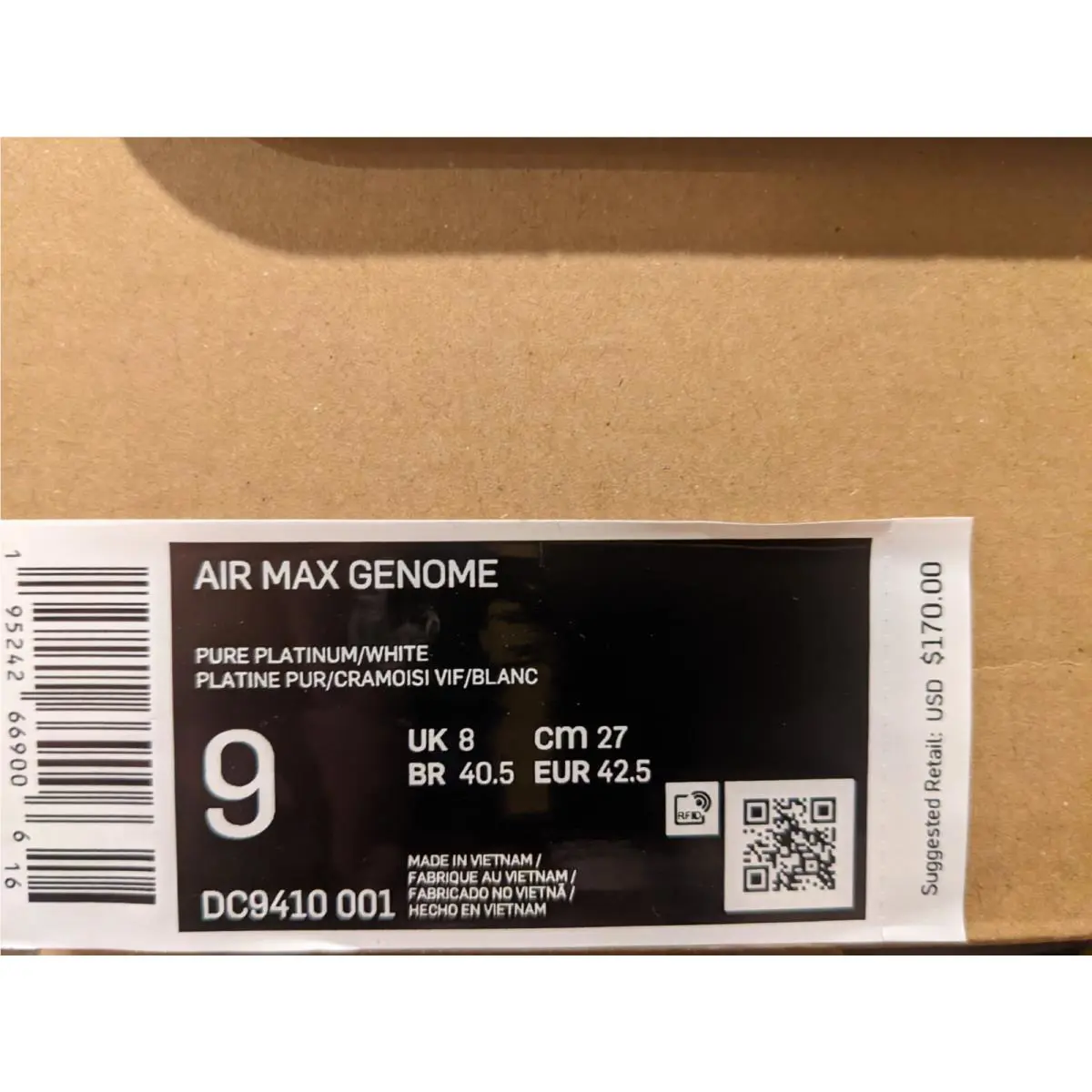 Nike shoes - Air Max - Air Max - Pure Platinu/White 4