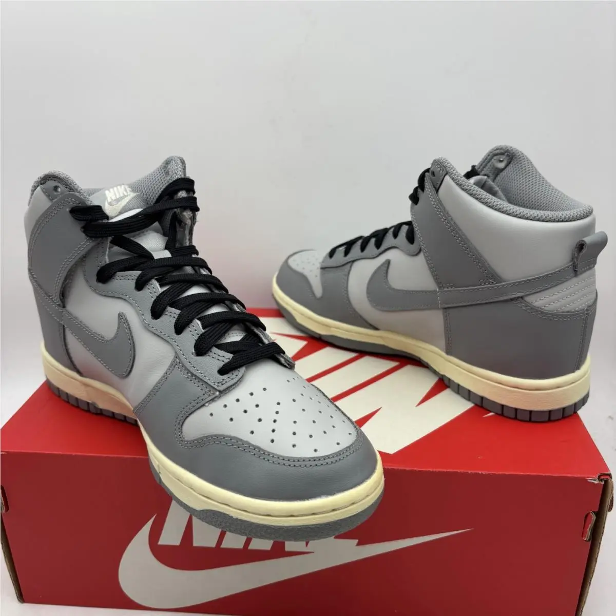 Nike shoes - Nike Dunk High - Dunk High - DD1869-001 - Gray Sail (UPC: 195238099954) 1