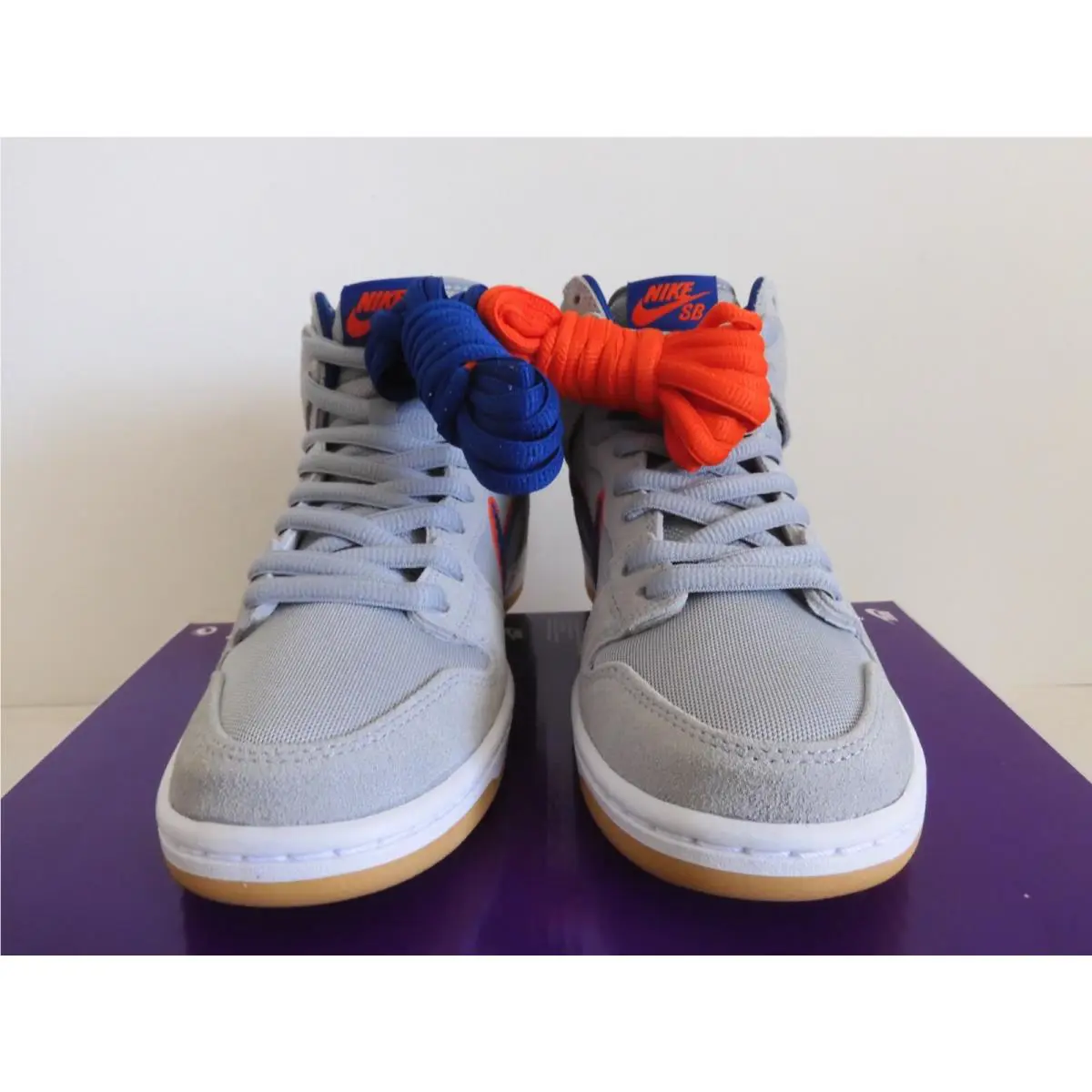 Nike shoes - Nike Sb Dunk High - Dunk High - DH7155-001 - Gray (UPC: 195869037707) 1