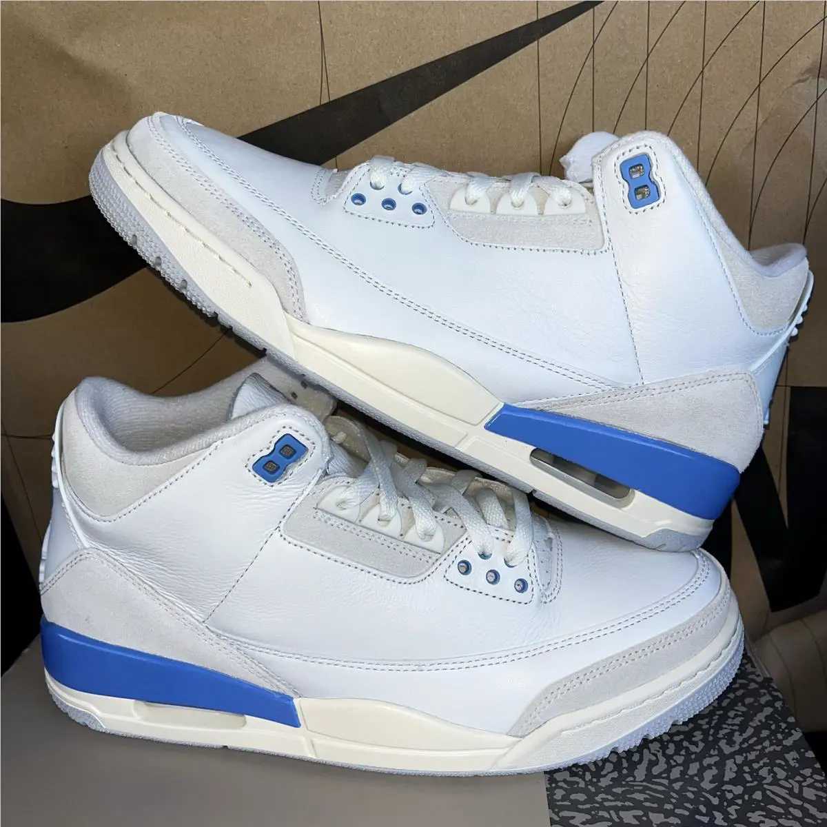 Nike shoes - Air Jordan 3 - Air - CT8532-101 - White (UPC: 197859502387) 0