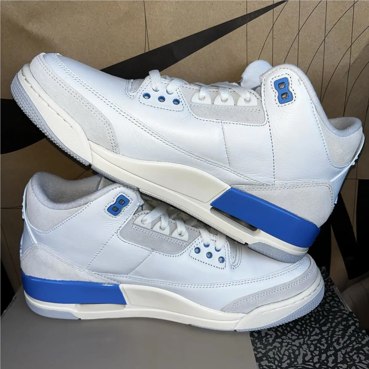 Nike shoes - Air Jordan 3 - Air - CT8532-101 - White (UPC: 197859502387) 1