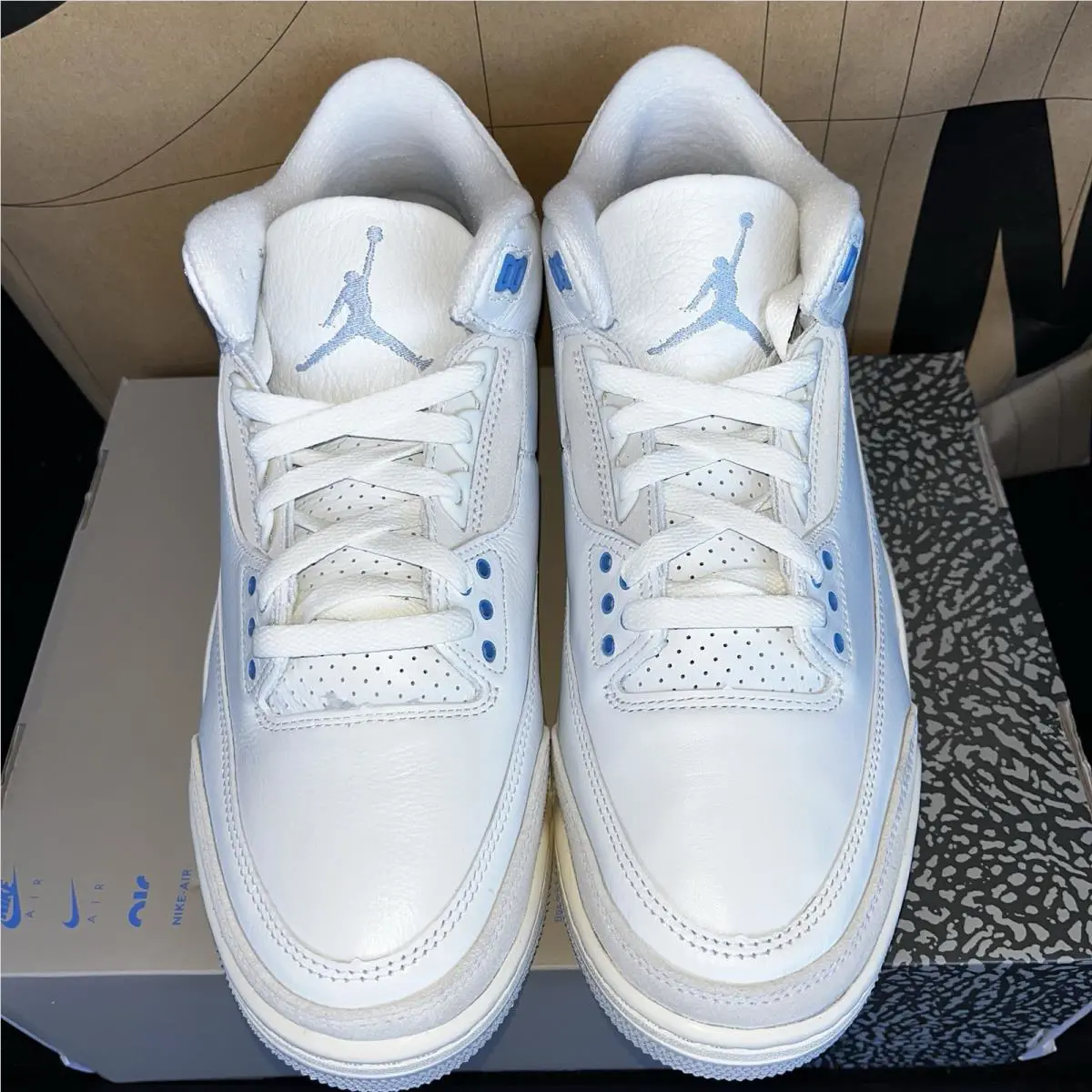 Nike shoes - Air Jordan 3 - Air - CT8532-101 - White (UPC: 197859502387) 2