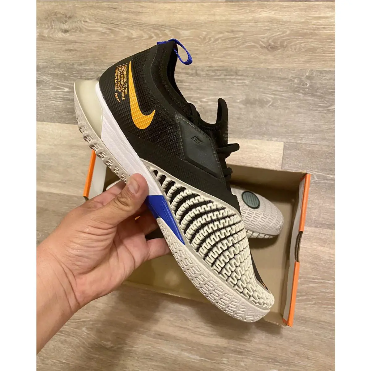 Nike shoes - Nike React Vapor - React Vapor - CV0724-003 - Black Sunset/Light Bone (UPC: 195242335833) 8