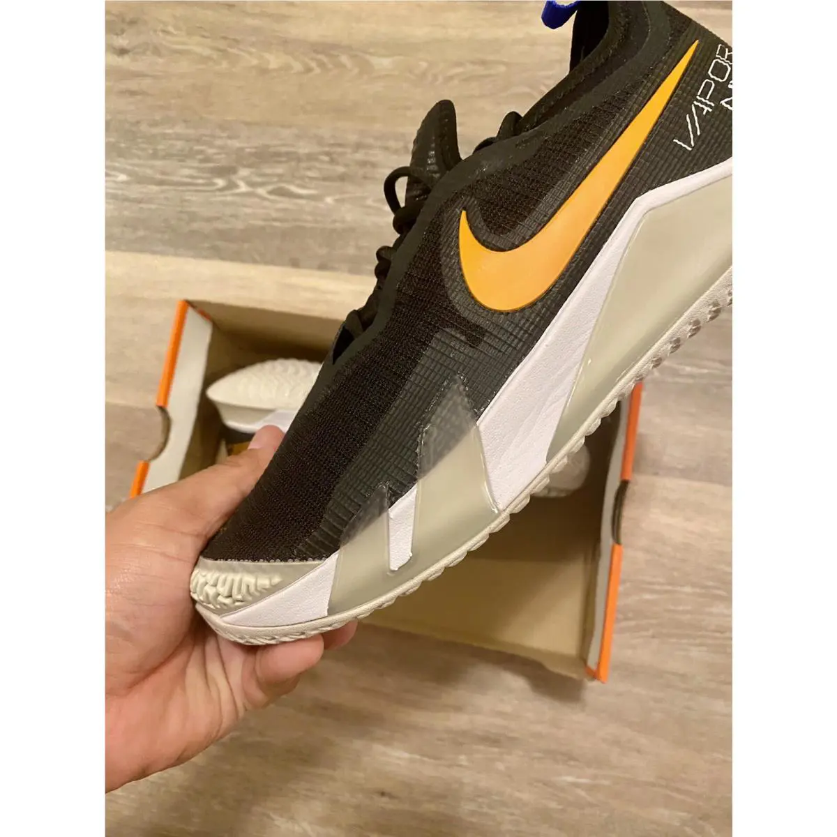 Nike shoes - Nike React Vapor - React Vapor - CV0724-003 - Black Sunset/Light Bone (UPC: 195242335833) 2