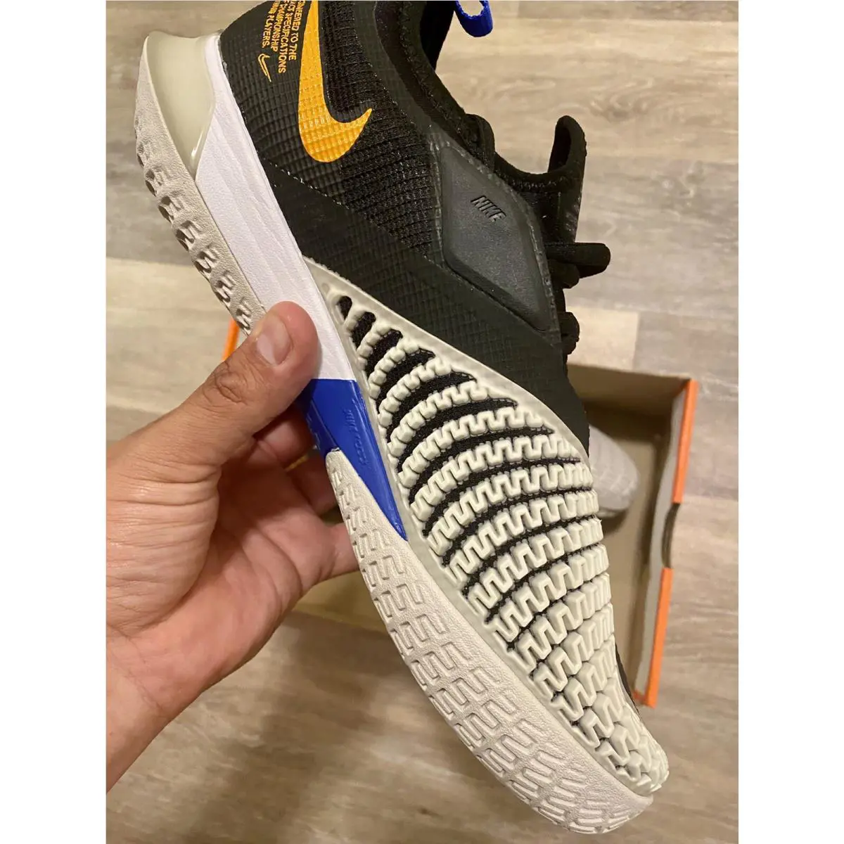 Nike shoes - Nike React Vapor - React Vapor - CV0724-003 - Black Sunset/Light Bone (UPC: 195242335833) 7