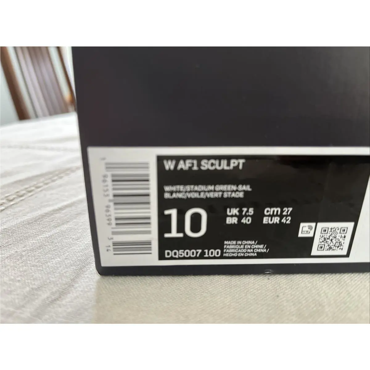 Nike shoes - Nike Air Force 1 - Air Force - DQ5007-100 - White 14