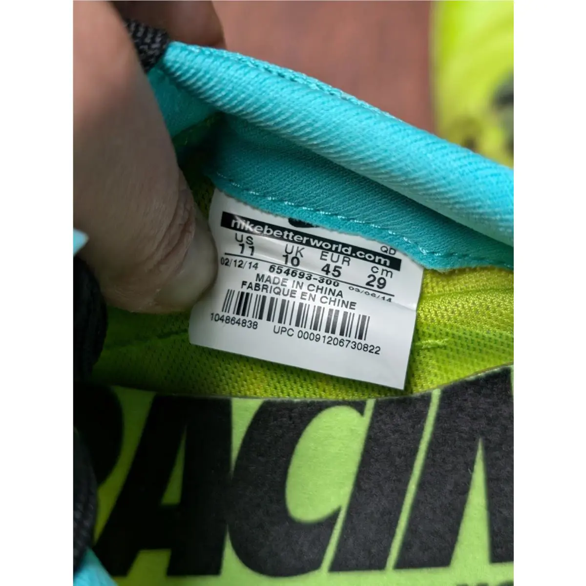 Nike shoes - Nike Zoom Victory XC - Zoom Victory - 654693-300 - Fierce Green Black Hyper Jade Rose (UPC: 0091206730822) 8