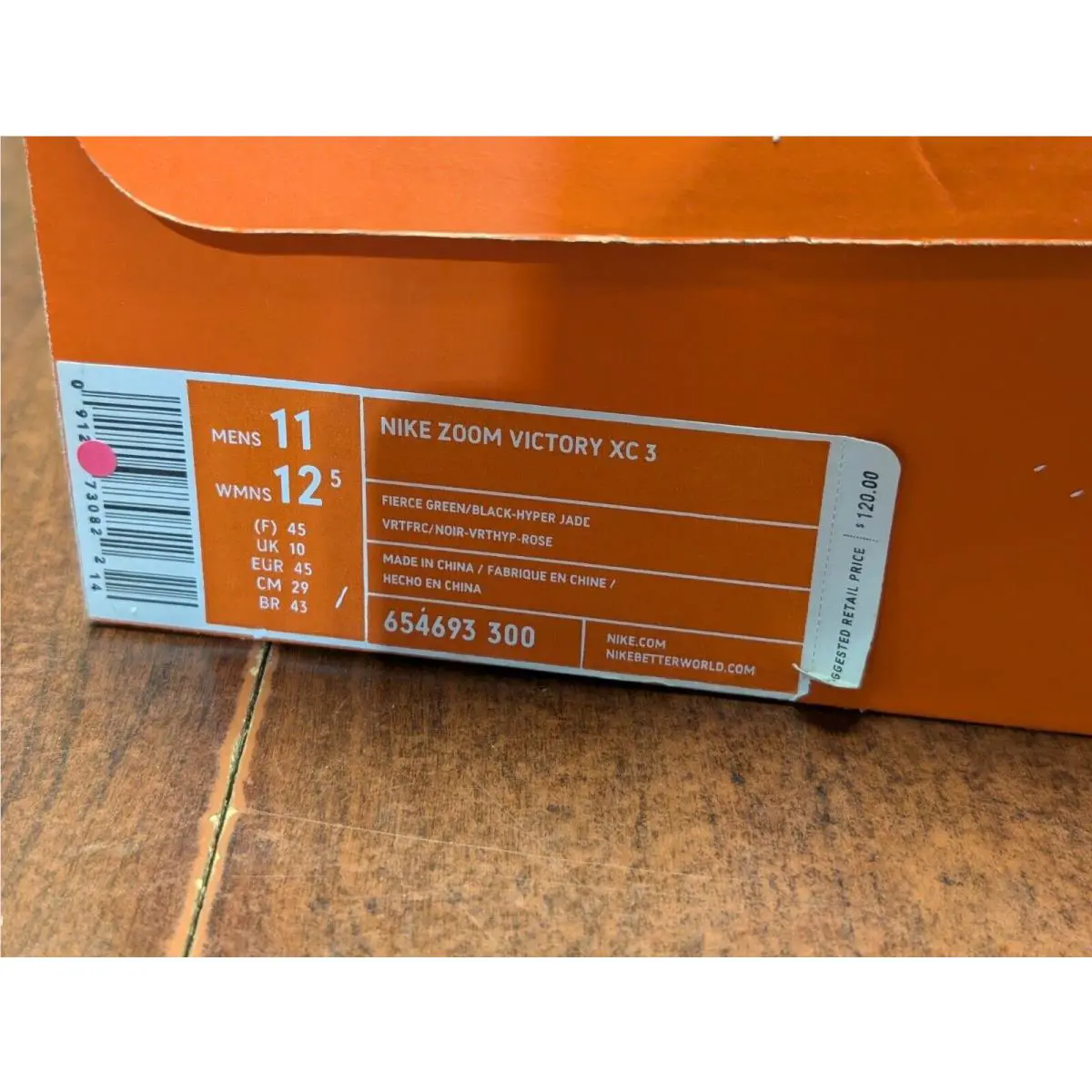 Nike shoes Zoom Victory - Fierce Green Black Hyper Jade Rose 12