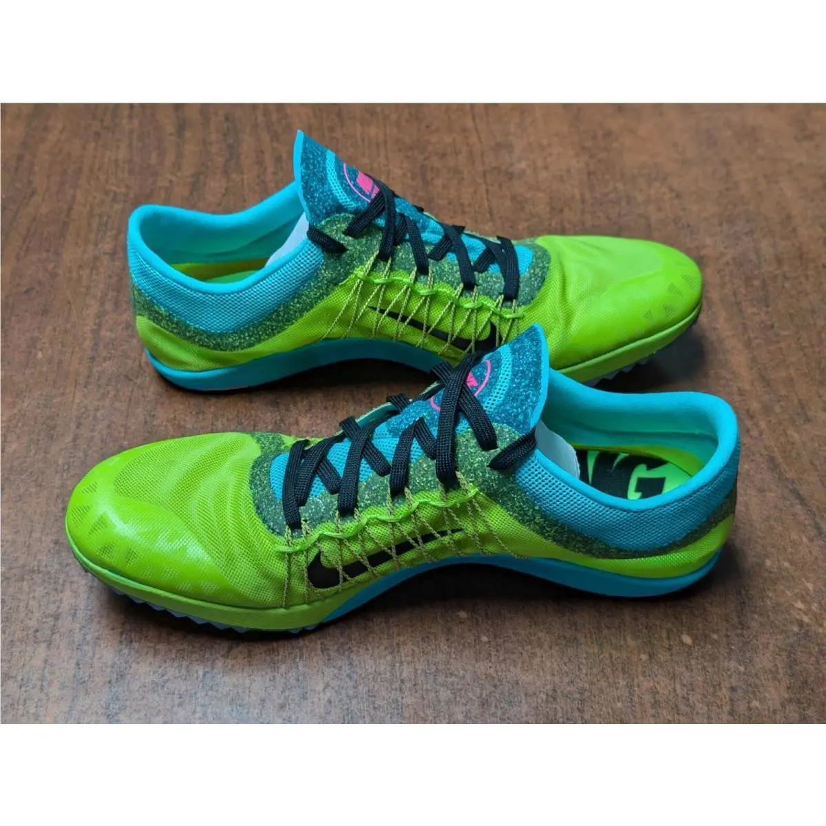 Nike shoes Zoom Victory - Fierce Green Black Hyper Jade Rose 6