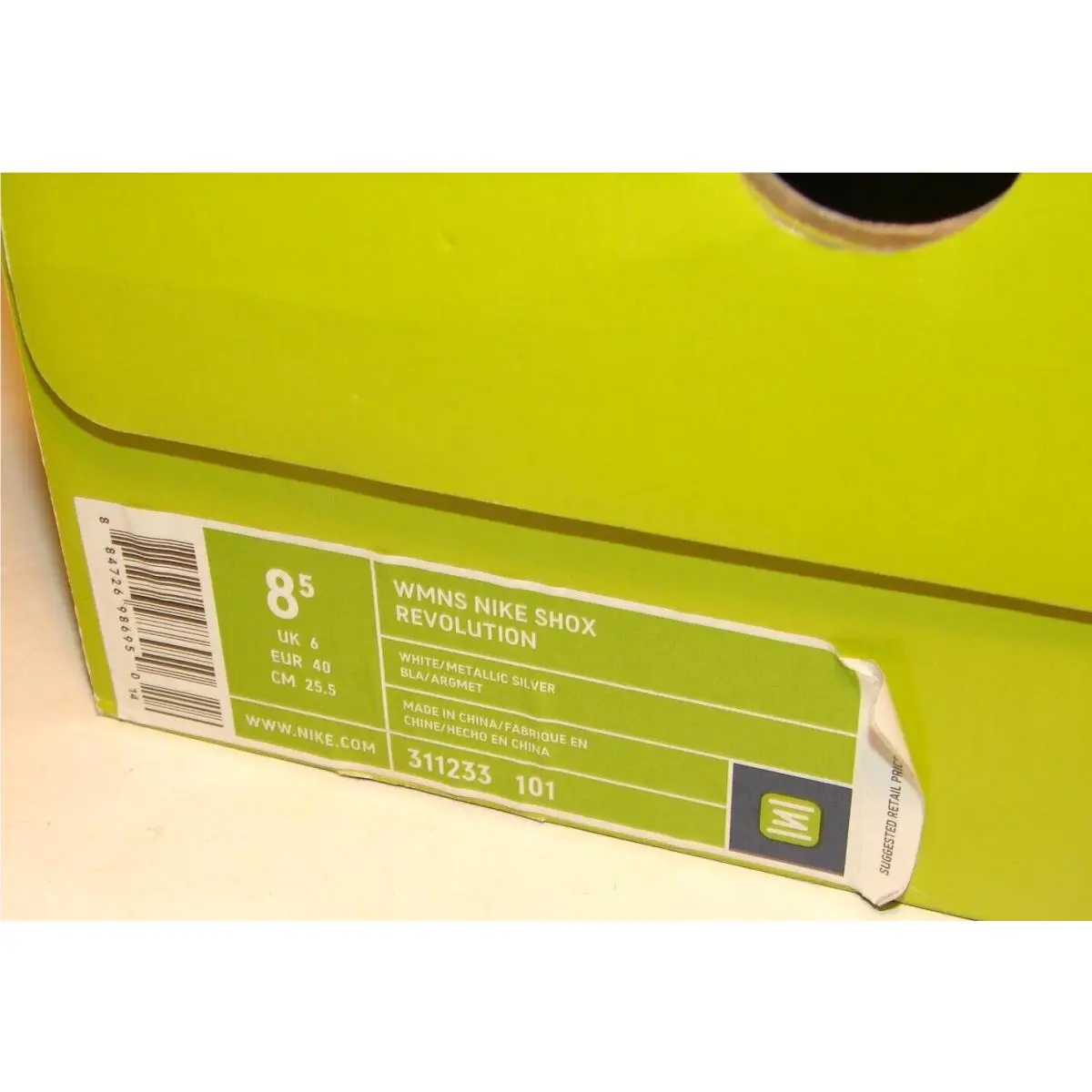 Nike shoes - Nike Shox - Shox - 311233101 - White 4