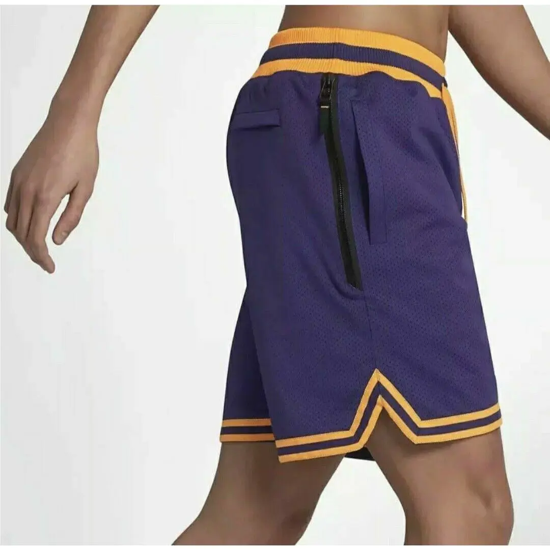 Nike clothing - Nike DNA Basketball Shorts - DNA Basketball Shorts - AO5656 547 - Purple & Gold 1