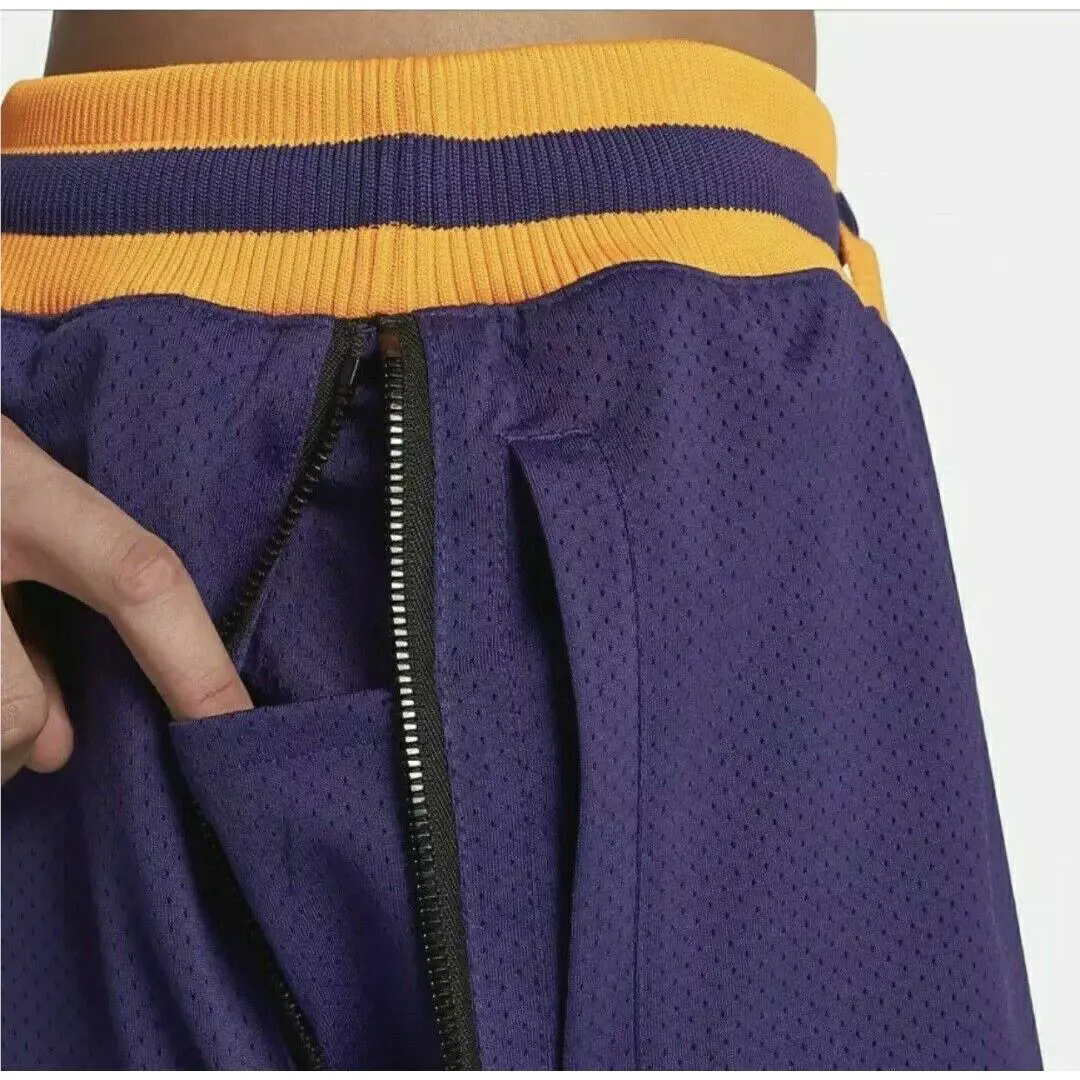 Nike clothing - Nike DNA Basketball Shorts - DNA Basketball Shorts - AO5656 547 - Purple & Gold 3
