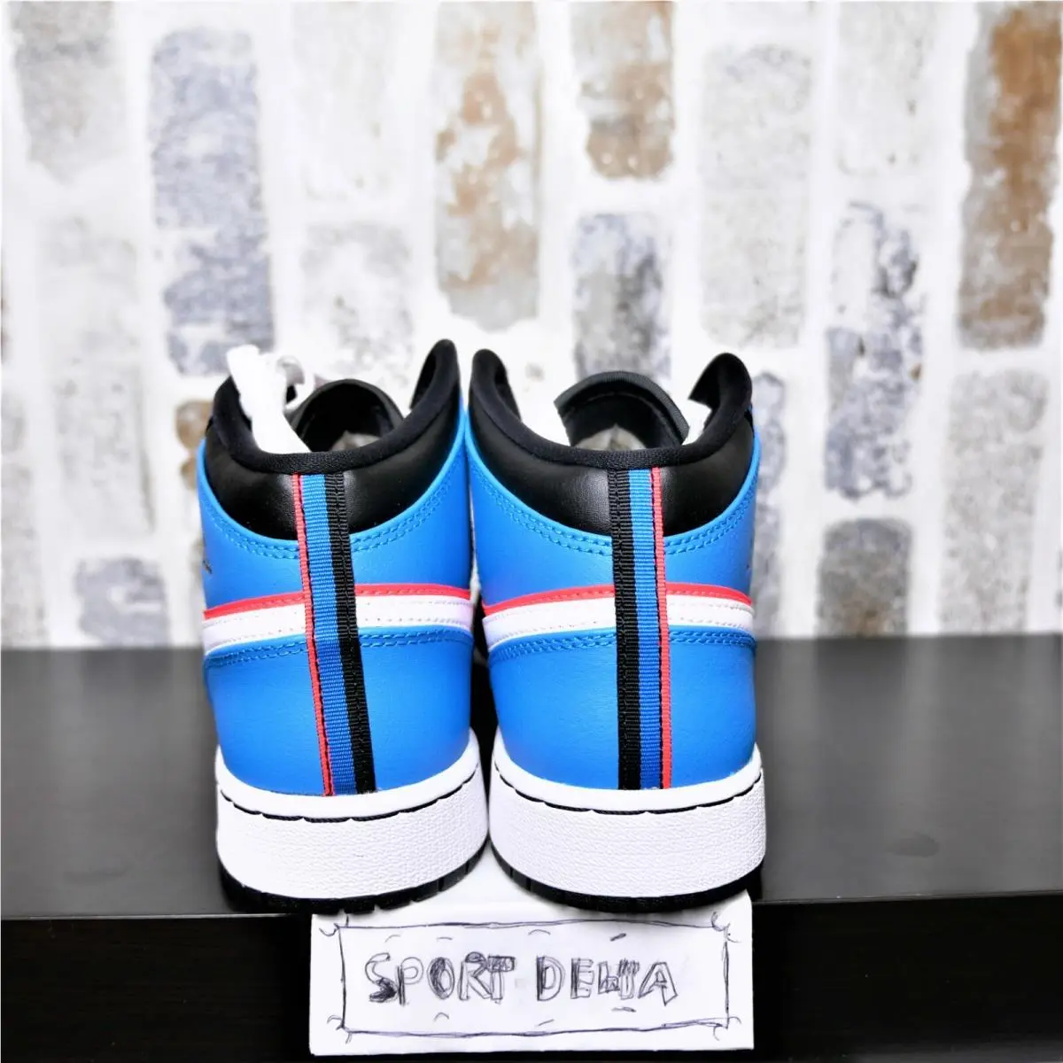 Nike shoes - Jordan 1 - CV4891-001 - Signal Blue/White/Black 3