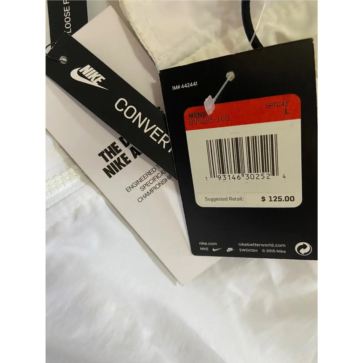 Nike clothing - Archive Popover - Archive Popover - White (UPC: 193146302524) 10