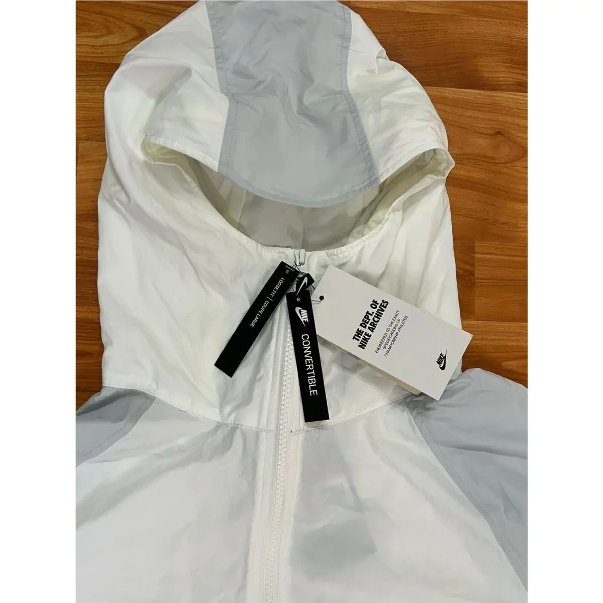 Nike clothing - Archive Popover - Archive Popover - White (UPC: 193146302524) 5