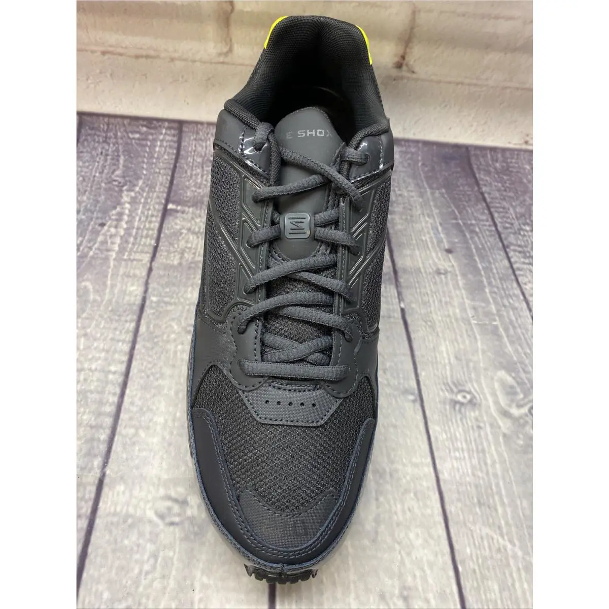 Nike shoes - Nike Shox - Shox - BQ9001-008 - Yellow, Manufacturer: Dark Smoke Grey/Lemon Venom/Black/Black (UPC: 193154390063) 8