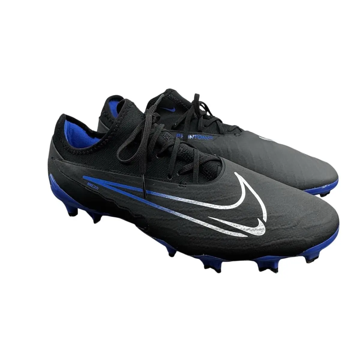Nike Phantom GX Pro DX FG Soccer Black Hyper Royal Blue DD9463-040 Mens 10.5