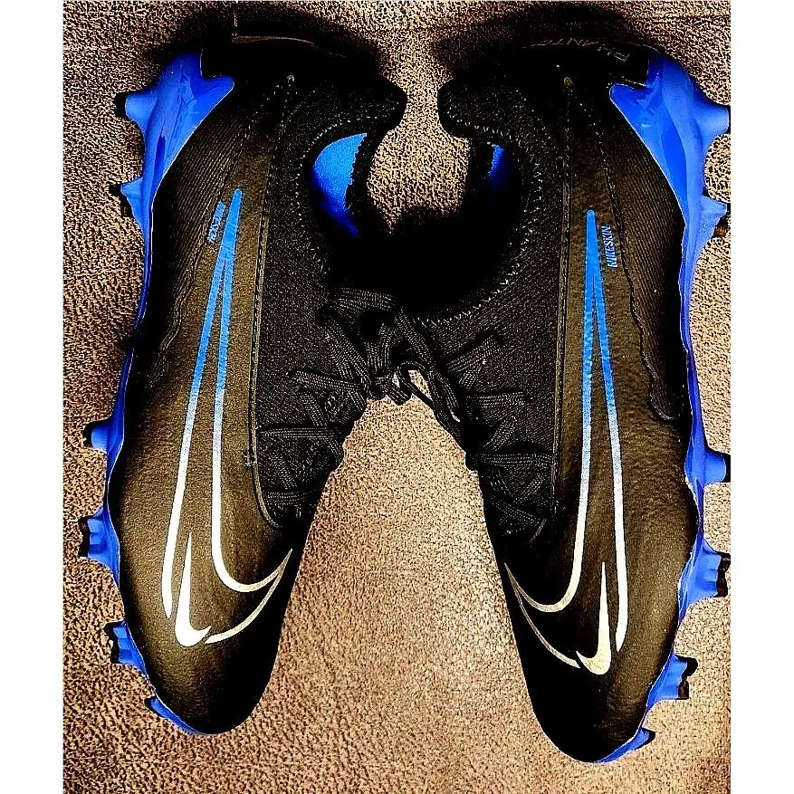Nike shoes - Nike Phantom GX - Phantom - DD9463-040 - Black, Chrome Hyper Royal (UPC: 196608024545) 0