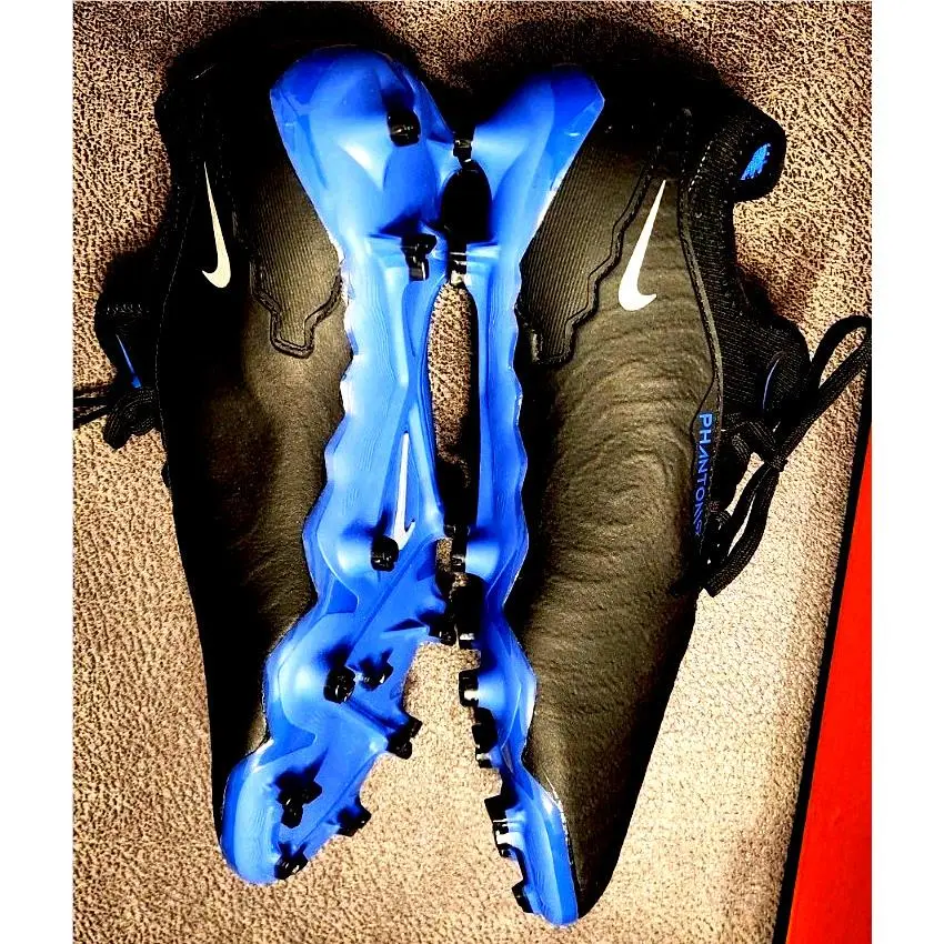 Nike shoes - Nike Phantom GX - Phantom - DD9463-040 - Black, Chrome Hyper Royal (UPC: 196608024545) 1