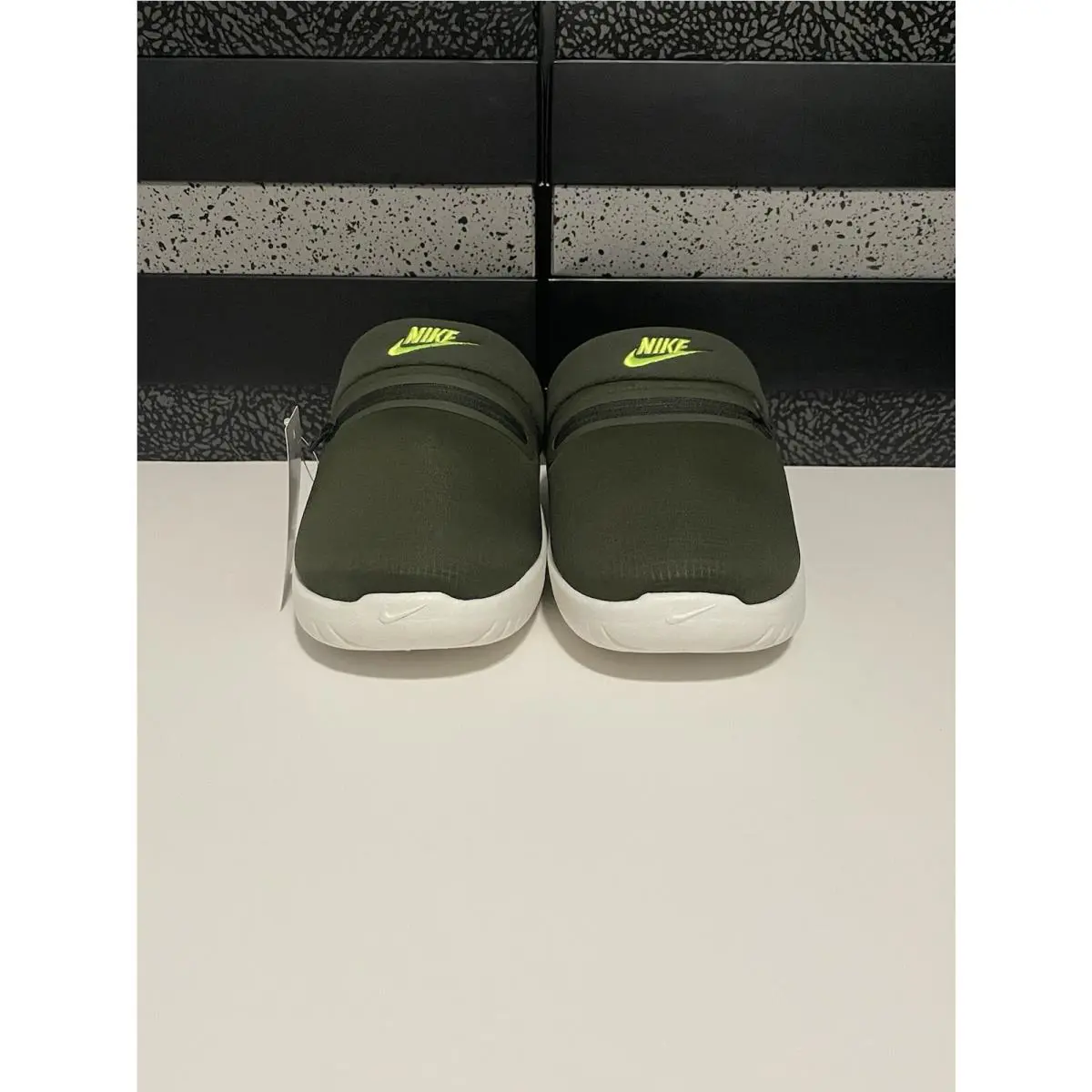 Nike shoes - Nike Burrow NA - Burrow - DJ3130-300 - Cargo Khaki/Volt-Sequoia (UPC: 0195242581674) 1