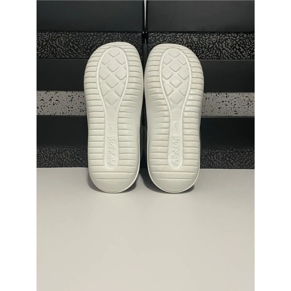 Nike shoes - Nike Burrow NA - Burrow - DJ3130-300 - Cargo Khaki/Volt-Sequoia (UPC: 0195242581674) 4