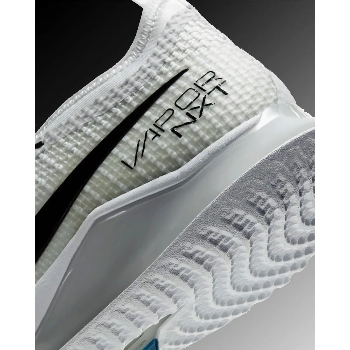 Nike shoes - Nike React Vapor NXT HC - CV0724 - White, Black-Grey Fog 6