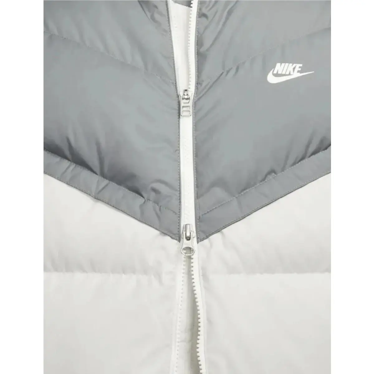 Nike clothing - Nike Sportswear Storm-Fit Windrunner Down-Fill Jac - Smoke Grey/Light Bone/Sail/Sail 0