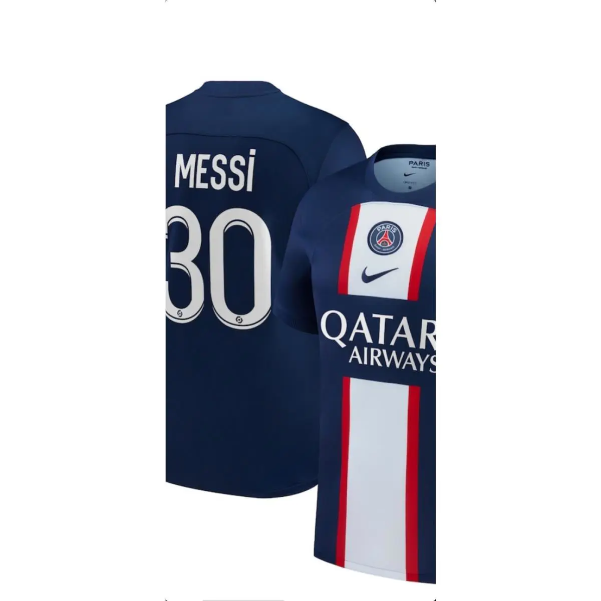 Lionel Messi 30 Paris Saint-germain Nike Breathe Stadium Jersey Mens XL