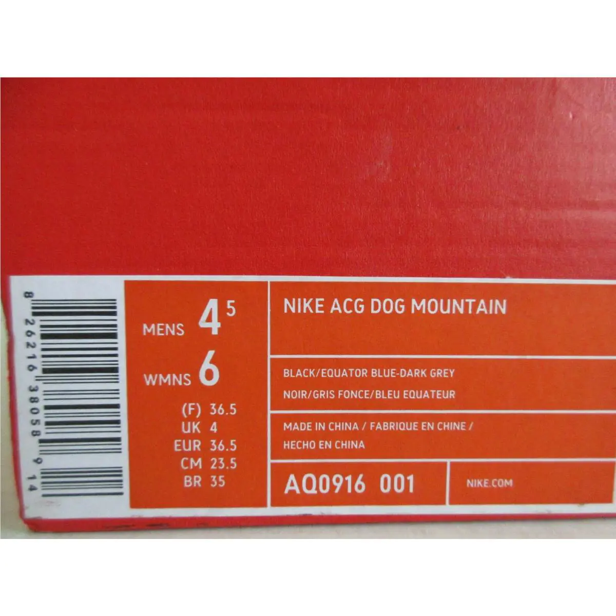 Nike shoes - Nike ACG Dog Mountain - ACG Dog Mountain - Black (UPC: 826216380589) 3