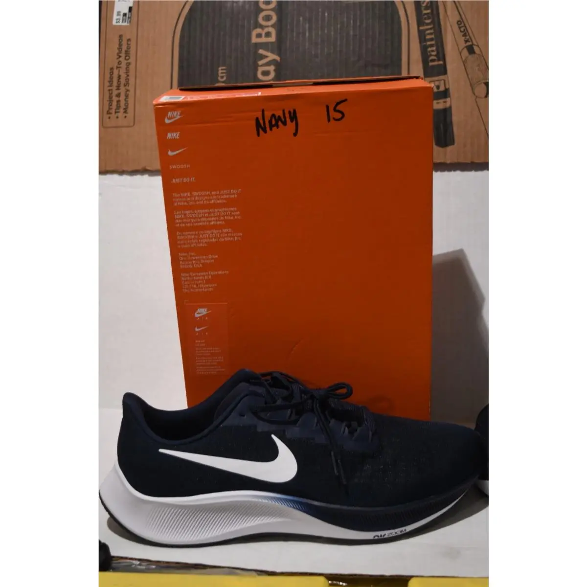 Nike shoes - Nike Air Zoom Pegasus - Air Zoom Pegasus - Navy (UPC: 194276001271) 8