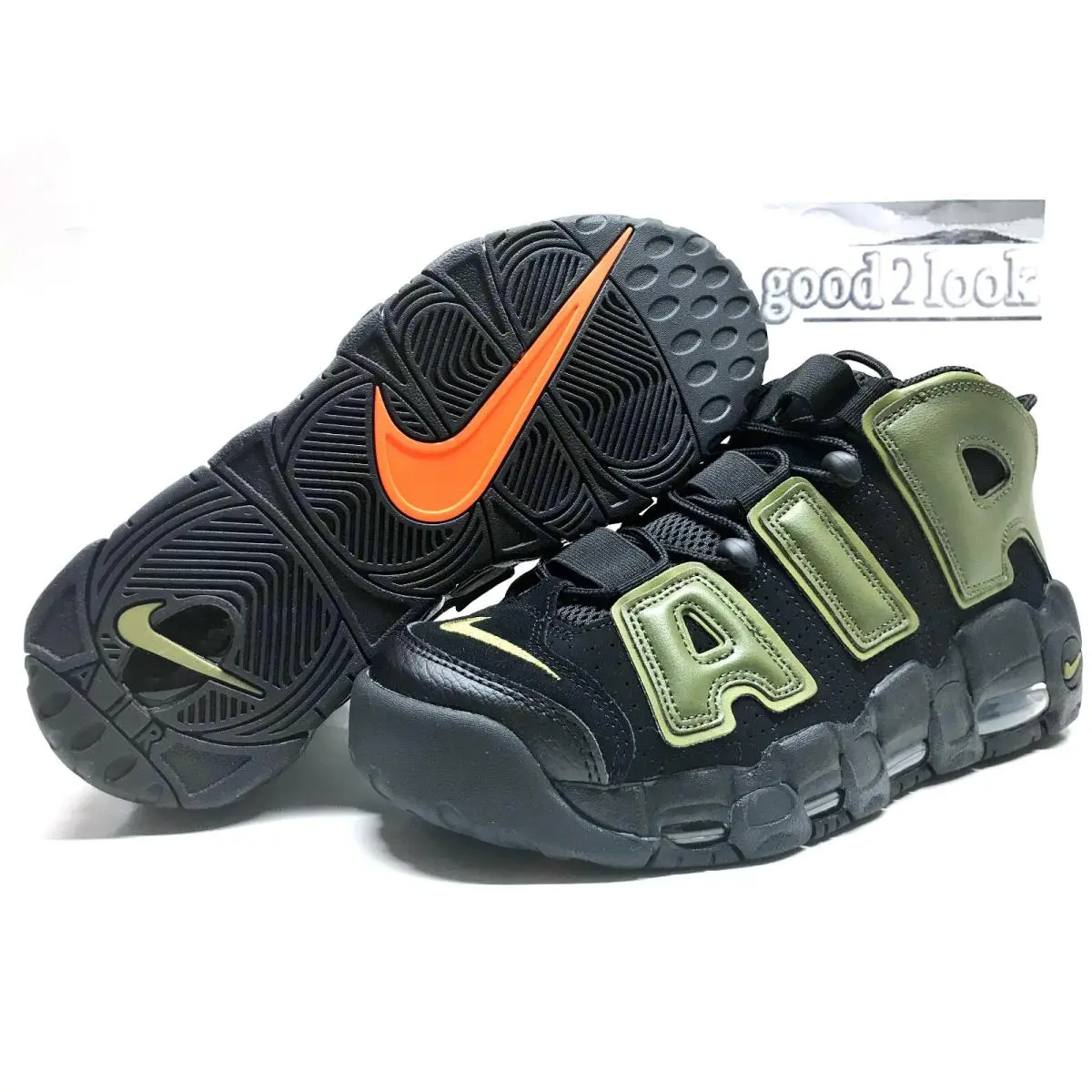 Nike shoes - Nike Air More Uptempo `96 - DH8011-001 - Black (UPC: 195866286382) 0