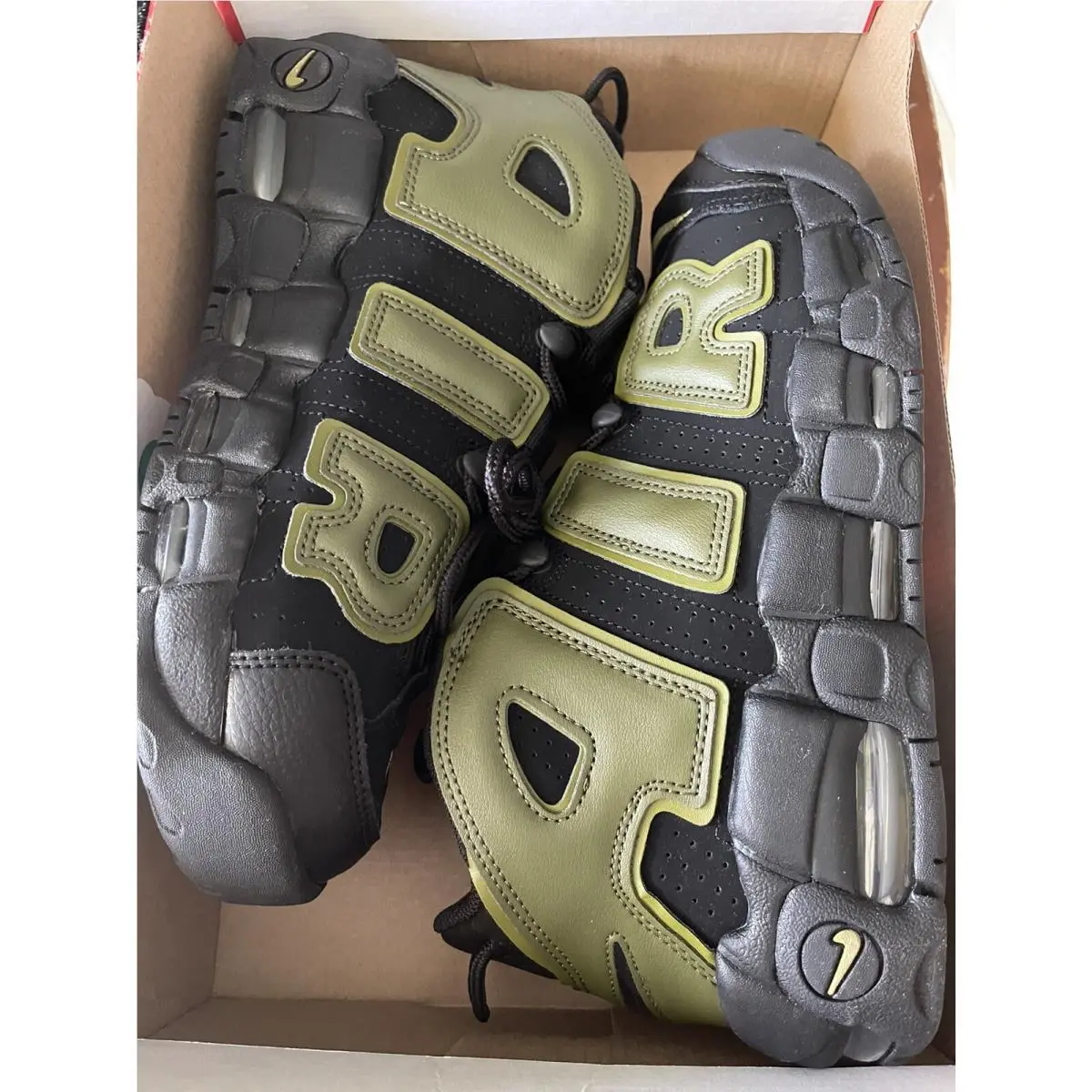 Nike shoes - Nike Air More Uptempo `96 - DH8011-001 - Black (UPC: 0195866286382) 5