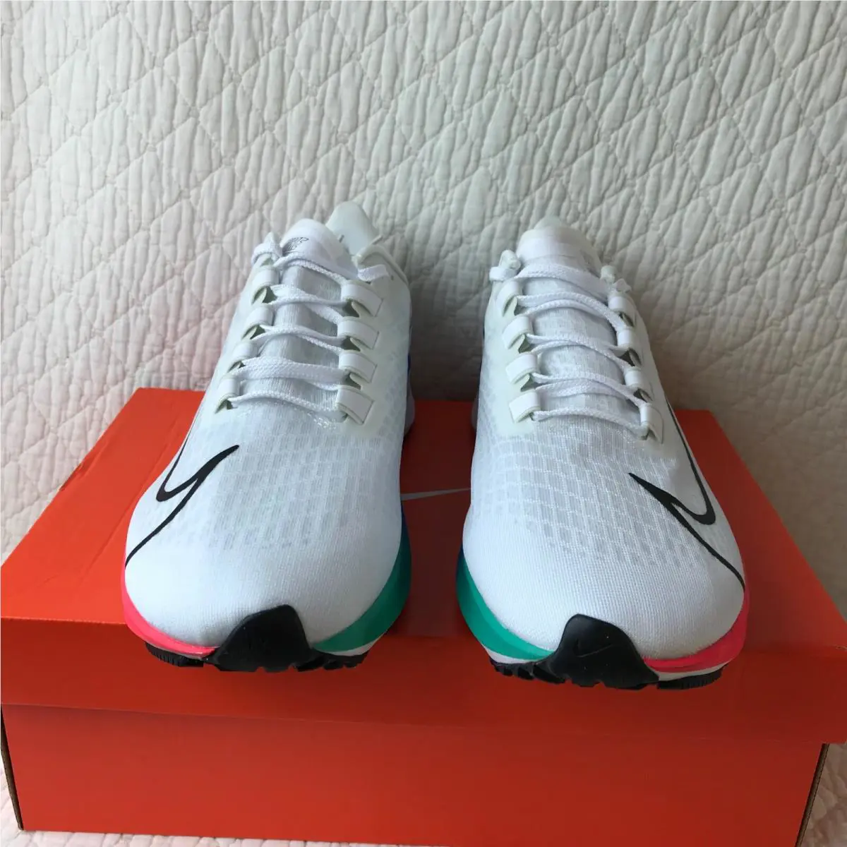 Nike shoes - Nike Air Zoom Pegasus 37 - BQ9646-103 - White/Black-Hyper Violet 3