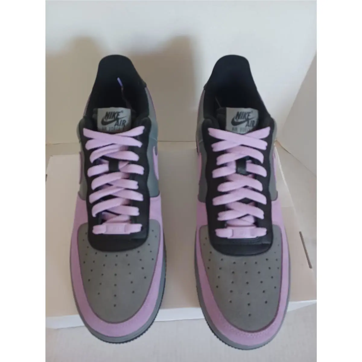 Nike shoes - Nike Air Force 1 - Air Force - Violet/Gray/ Black 0