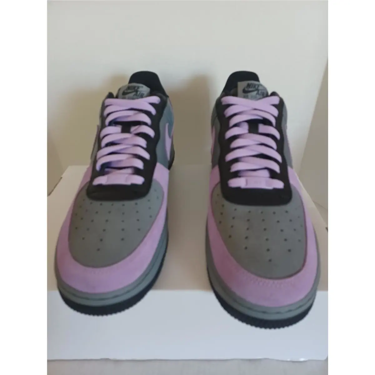 Nike shoes - Nike Air Force 1 - Air Force - Violet/Gray/ Black 1