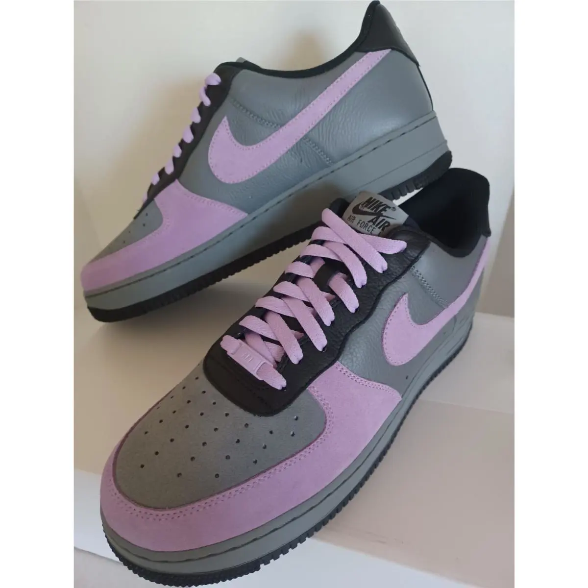 Nike shoes - Nike Air Force 1 - Air Force - Violet/Gray/ Black 2