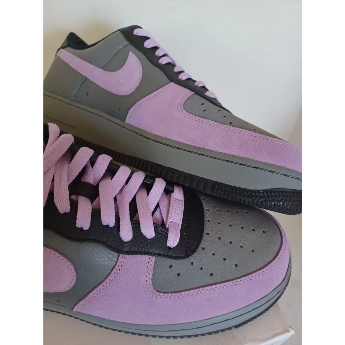 Nike shoes - Nike Air Force 1 - Air Force - Violet/Gray/ Black 4