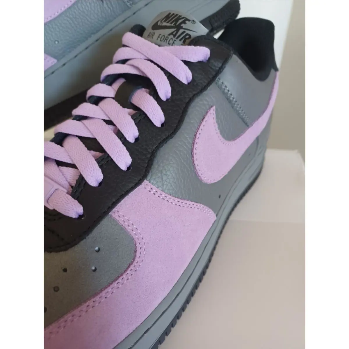 Nike shoes - Nike Air Force 1 - Air Force - Violet/Gray/ Black 3