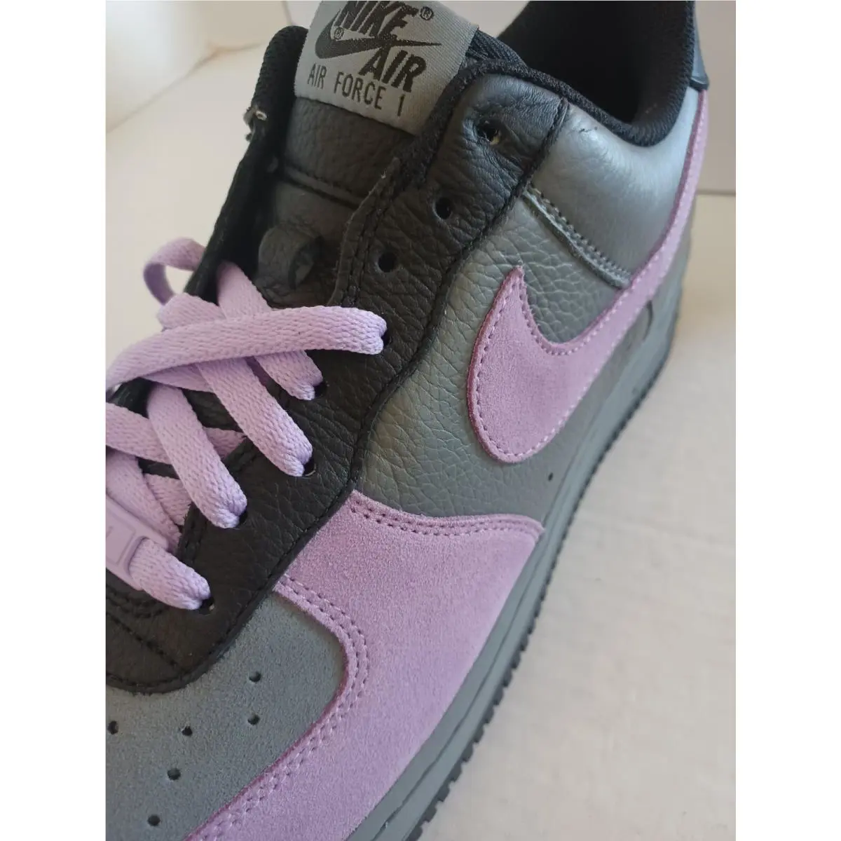 Nike shoes - Nike Air Force 1 - Air Force - Violet/Gray/ Black 6