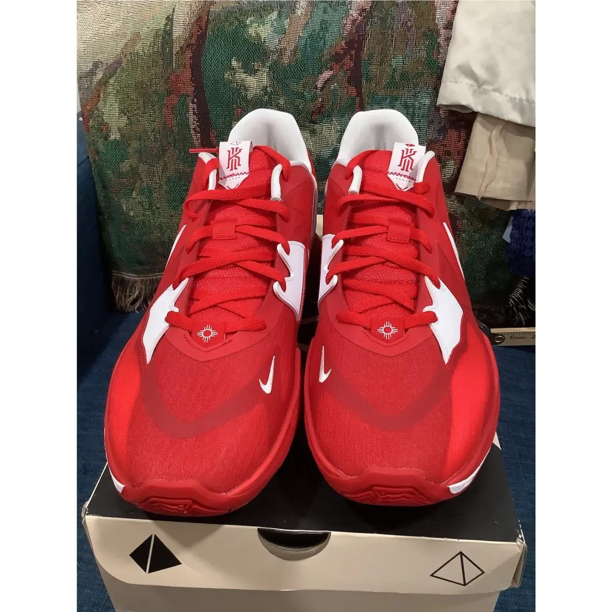 Nike shoes - Nike Kyrie Low - Kyrie Low - DX6651-602 - University Red, White 0