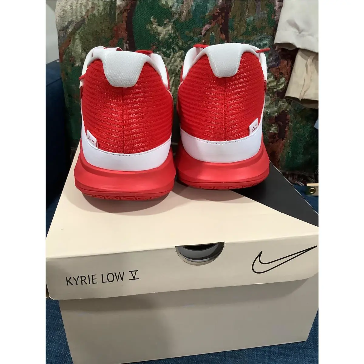 Nike shoes - Nike Kyrie Low - Kyrie Low - DX6651-602 - University Red, White 3