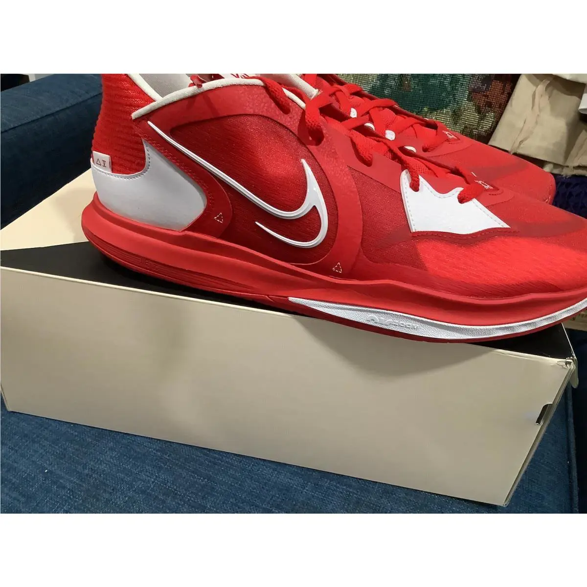Nike shoes - Nike Kyrie Low - Kyrie Low - DX6651-602 - University Red, White 4