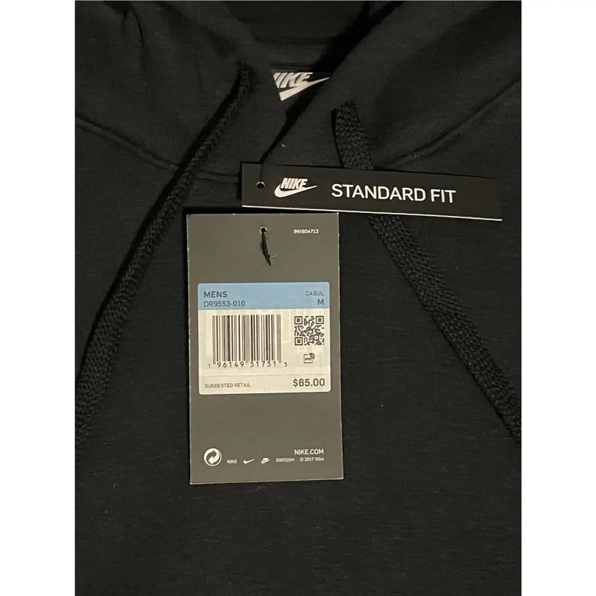 Nike clothing - DR9553-010 - DR9553-010 - Black (UPC: 0196149517513) 3