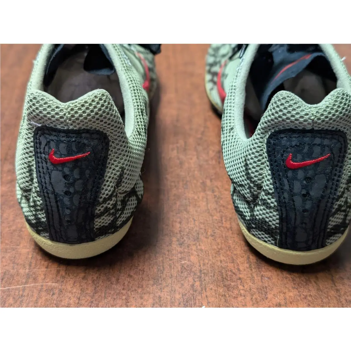 Nike shoes - Zoo Mamba - Zoo Mamba - 317573-361 - FDD Green Gold Dust Red Black (UPC: 0886737866153) 8