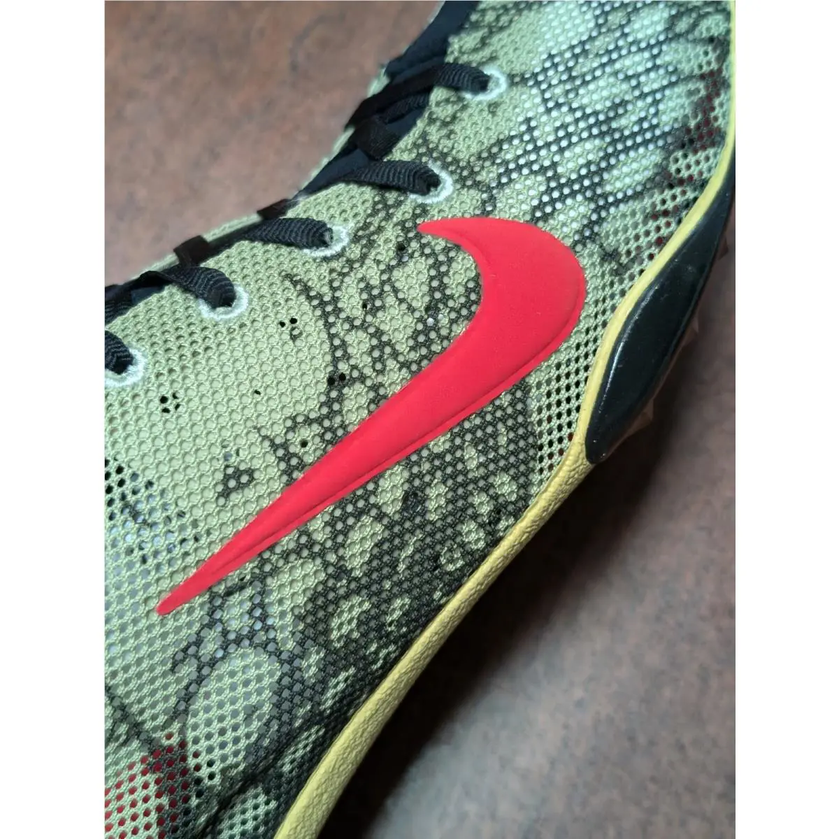 Nike shoes - Zoo Mamba - Zoo Mamba - 317573-361 - FDD Green Gold Dust Red Black (UPC: 0886737866153) 3