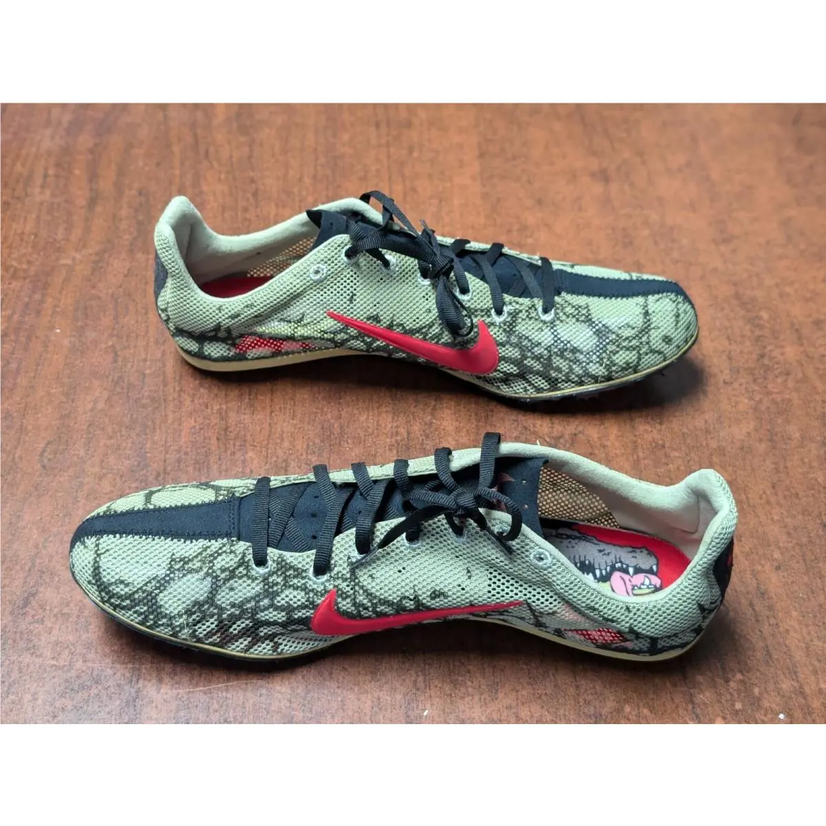 Nike shoes - Zoo Mamba - Zoo Mamba - 317573-361 - FDD Green Gold Dust Red Black (UPC: 0886737866153) 7