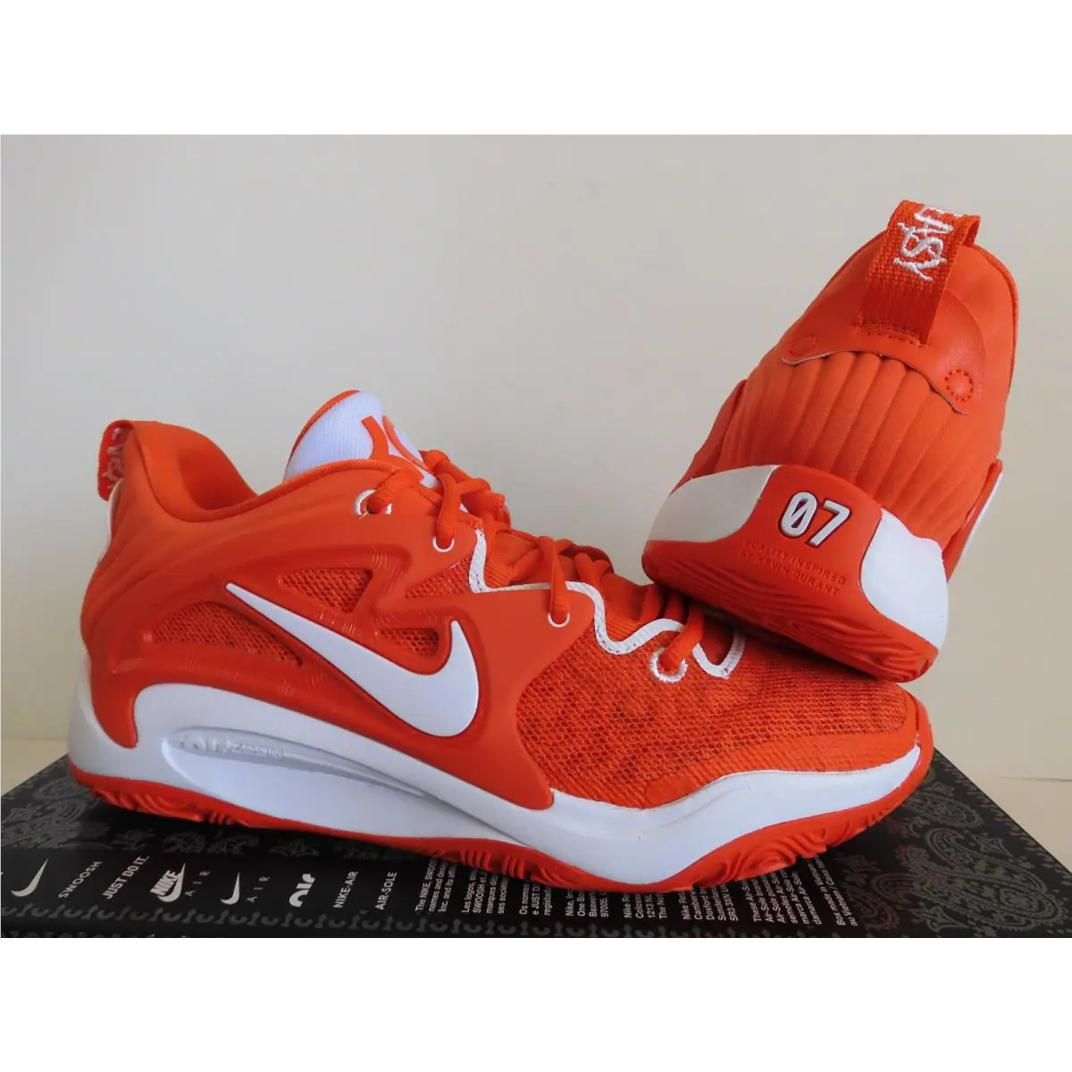Nike shoes - Nike KD 15 - DX6648-802 - Orange (UPC: 196150110185) 0